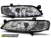 Faruri cu Daylight Chrome pentru Opel Vectra B 11.95-12.98 Tuning-Tec - LPOP53
