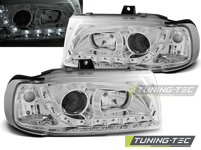 Faruri cu Daylight Chrome pentru Seat Ibiza 10.93-08.99 Tuning-Tec - LPSE13