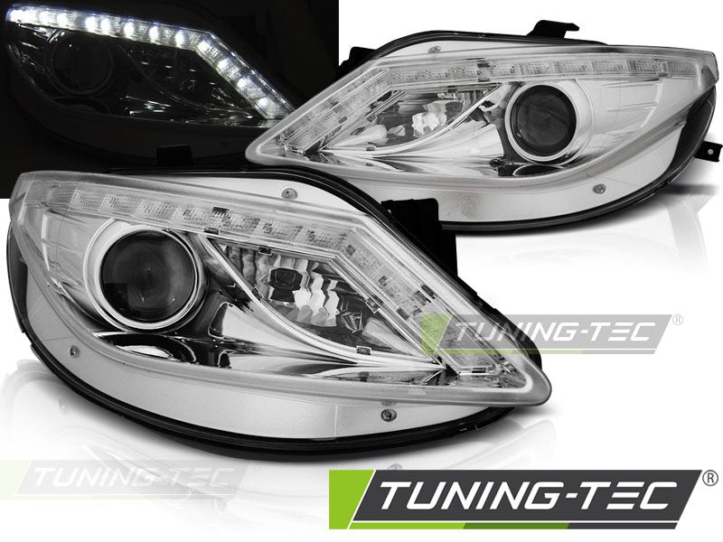Faruri cu Daylight Chrome pentru Seat Ibiza 6J 06.08-12 Tuning-Tec - LPSE31