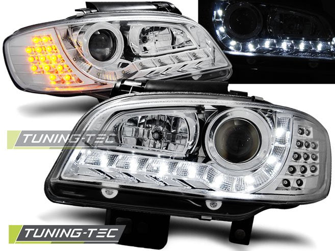 Faruri cu Daylight Chrome pentru Seat Ibiza/Cordoba 09.99-02 Tuning-Tec - LPSE21