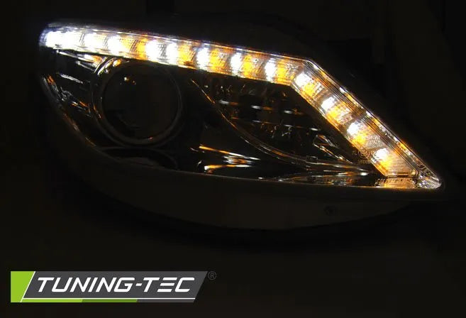 Faruri cu Daylight cromate pentru Seat Ibiza 6J Tuning-Tec - LPSE33