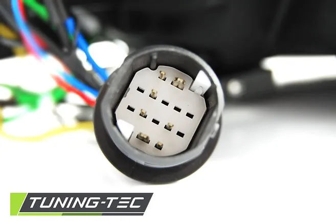 Faruri cu LED Negru pentru Fiat Grande Puntor 09.05-08 Tuning-Tec - LPFI06