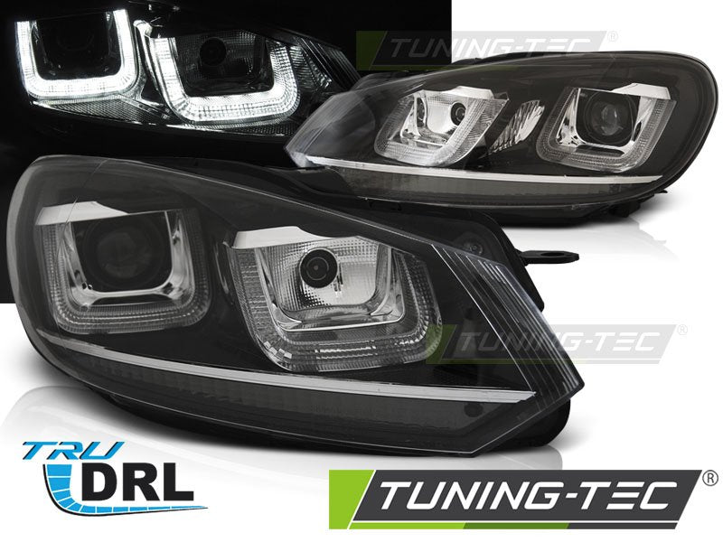 Faruri cu Led tip U pentru Vw Golf VI 08-12 Tuning-Tec - LPVWP3