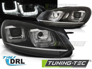 Faruri cu Led tip U pentru Vw Golf VI 08-12 Tuning-Tec - LPVWP3