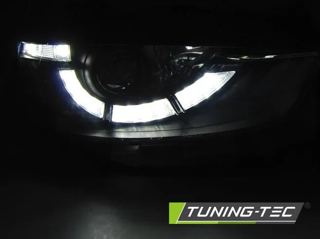 Faruri cu Negru DRL XENON pentru Mazda CX5 11-15 Tuning-Tec - LPMA13