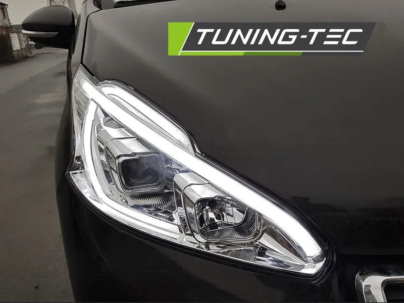 Faruri cu TUBE LIGHT pentru Peugeot 208 04.12-06.15 Tuning-Tec - LPPE30
