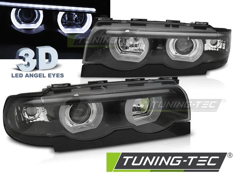 Faruri cu angel eyes pentru BMW E38 Tuning-Tec - LPBML6