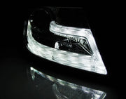 Faruri cu tube led DRL pentru Audi A4 04.2008-2011 Tuning-Tec - LPAUD1