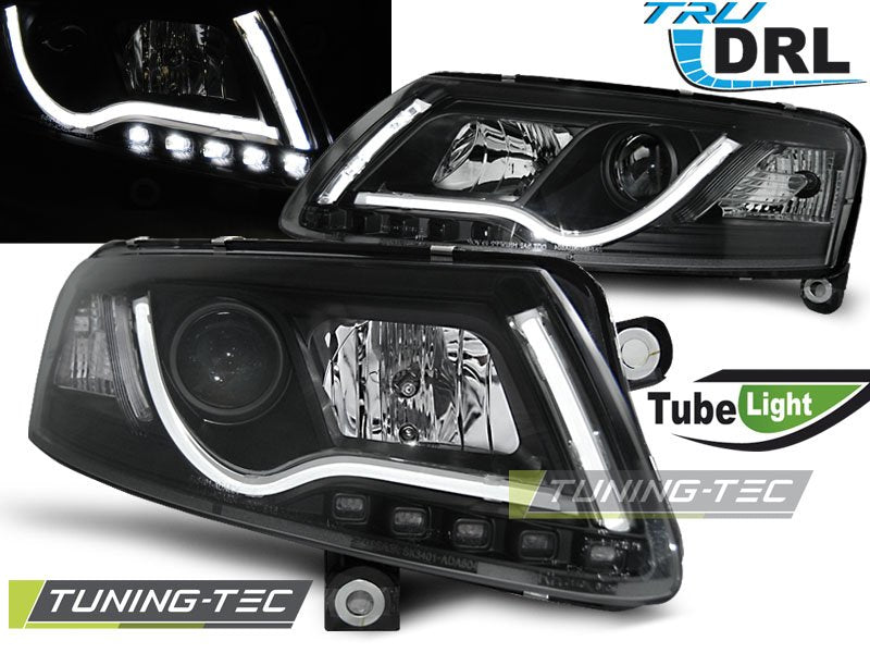 Faruri cu tube led DRL pentru Audi A6 04.2004-2008 Tuning-Tec - LPAUC8