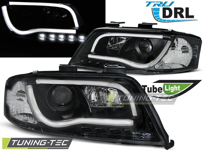 Faruri cu tube led DRL pentru Audi A6 05.1997-05.2001 Tuning-Tec - LPAUB7