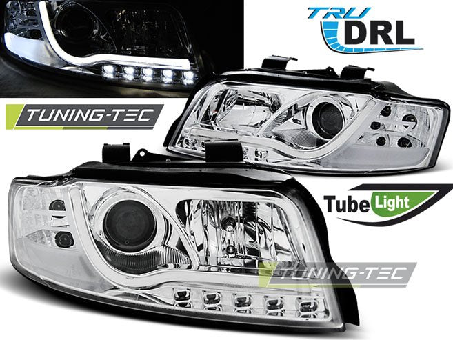 Faruri cu tube led pentru Audi A4 10.2000-10.2004 Tuning-Tec - LPAUB2