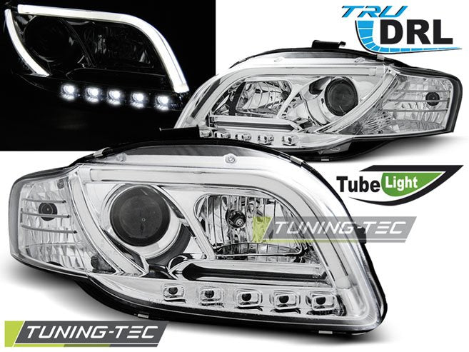 Faruri cu tube led pentru Audi A4 11.2004-03.2008 Tuning-Tec - LPAUB4