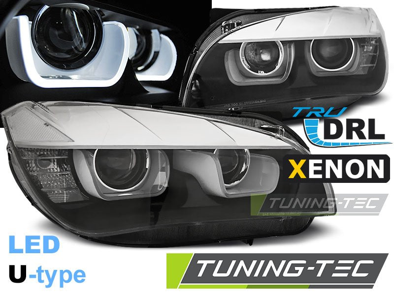 Faruri cu tube led pentru BMW X1 08.2012-01.2014 Tuning-Tec - LPBME6