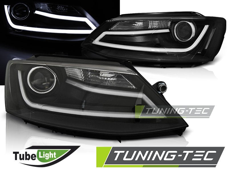 Faruri cu tube led pentru Volkswagen Jetta VI 01.2011- Tuning-Tec - LPVWK8