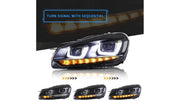 Faruri fata crom Volkswagen Golf VI - AM-HELWW0009