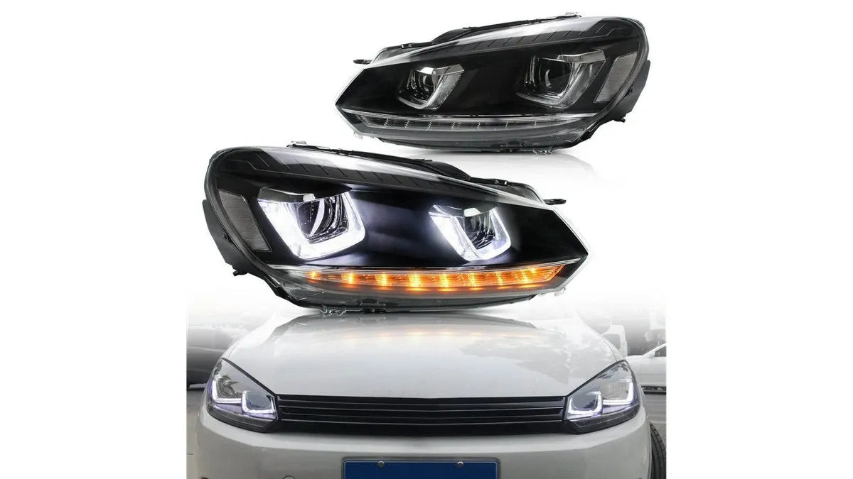 Faruri fata crom Volkswagen Golf VI - AM-HELWW0009