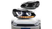 Faruri fata crom Volkswagen Golf VI - AM-HELWW0009