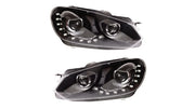 Faruri fata crom Volkswagen Golf VI - AM-HELWW0013