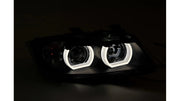 Faruri fata negre BMW Seria 3 E90 E91 - AM-HELBM0015