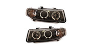 Faruri fata negre SEAT Toledo II / Leon, set stanga-dreapta - AM-HELSE0005