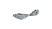 Faruri fata tip proiector crom PEUGEOT 206 CC / SW - AM-HELPE0005