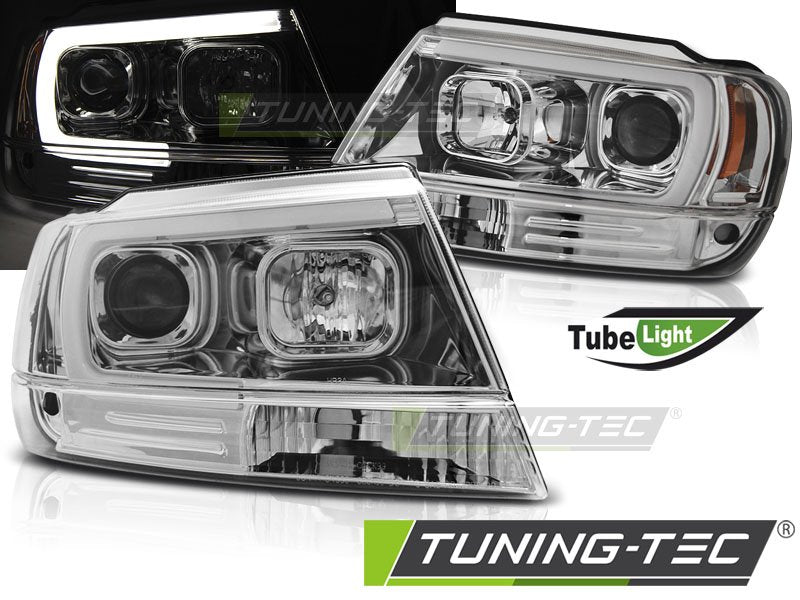 Faruri pentru CHRYSLER JEEP GRAND CHEROKEE 99-05.05 Tuning-Tec - LPCH23