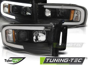 Faruri pentru Dodge Ram 02-06 Tube Light Negre Tuning-Tec - LPDO16