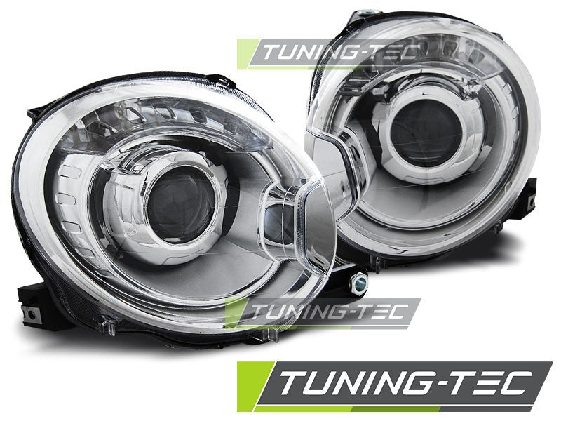 Faruri pentru Fiat 500 2007- Tuning-Tec - LPFI19