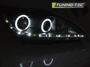 Faruri pentru Ford Focus II 02.08-10 Angel Eyes CCFL Tuning-Tec - LPFO83