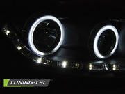 Faruri pentru Ford Focus II 02.08-10 Angel Eyes CCFL Tuning-Tec - LPFO83
