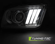 Faruri pentru Ford Mustang 04-09 Tube Light Negri Tuning-Tec - LPFO74