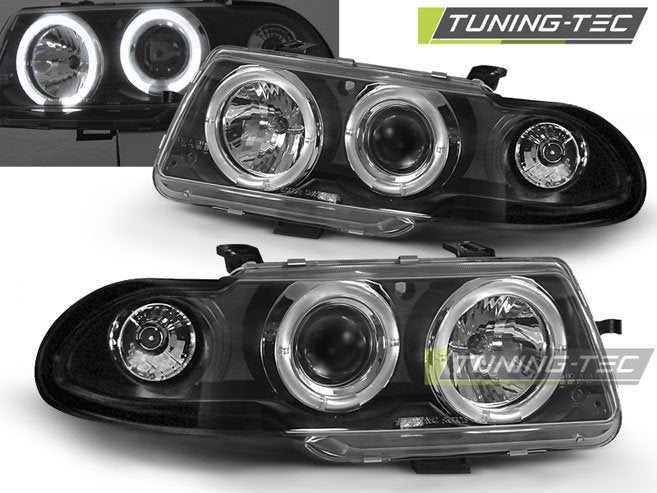 Faruri pentru Opel Astra F 09.1994-08.1997 Tuning-Tec - LPOP04
