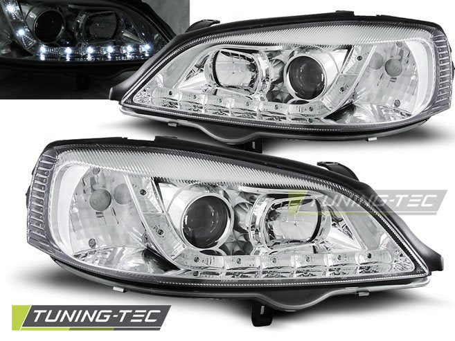 Faruri pentru Opel Astra G 09.1997-02.2004 Tuning-Tec - LPOP37