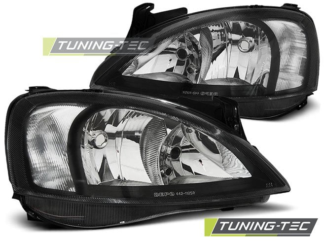 Faruri pentru Opel Corsa C 2000.11-2006.09 Tuning-Tec - LPOP30