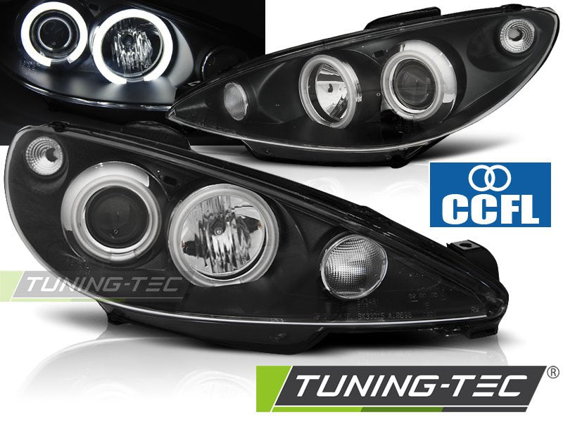 Faruri pentru Peugeot 206 02- Tuning-Tec - LPPE29