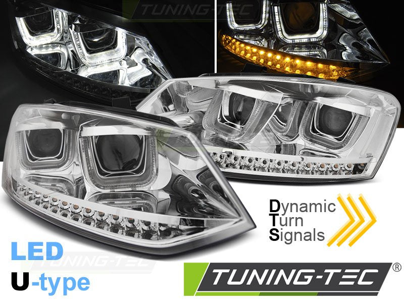 Faruri pentru VW Polo 6R 09-03.14 Tuning-Tec - LPVWN1