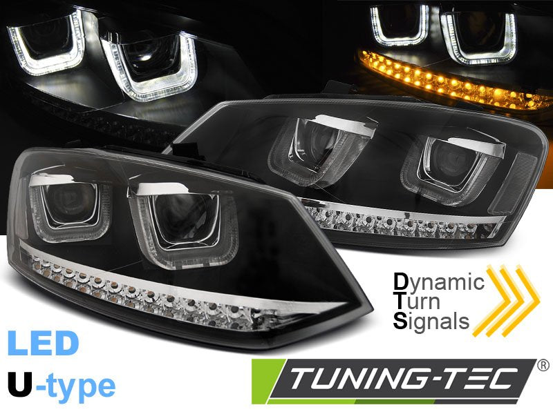 Faruri pentru VW Polo 6R 09-03.14 Tuning-Tec - LPVWN2