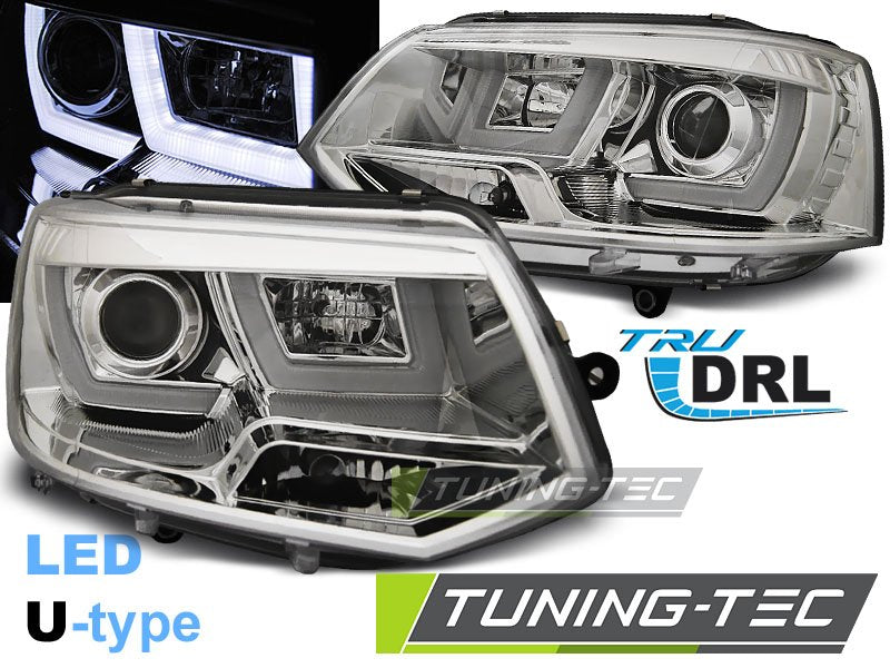Faruri pentru Volkswagen Transporter V 2010-2015 Tuning-Tec - LPVWL1