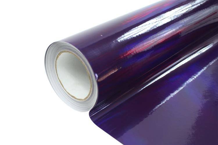 Folie Car Wrap Purple Holo 1.52x30m pentru colantare auto integrala - FL-A033