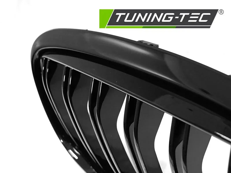 GRILA GLOSSY BLACK DOUBLE BAR Tuning-Tec pentru BMW F45/F46 14-18 - GRBMA0