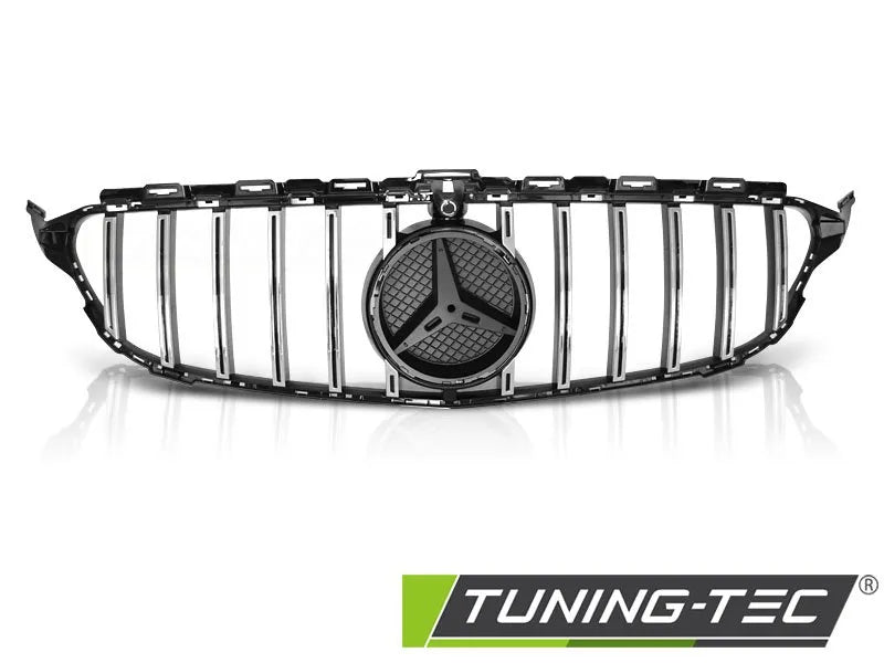 GRILA SPORT GLOSSY BLACK CHROME Tuning-Tec pentru MERCEDES W205 14-18 - GRME44