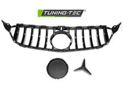 GRILA SPORT GLOSSY BLACK CHROME Tuning-Tec pentru MERCEDES W205 14-18 - GRME44