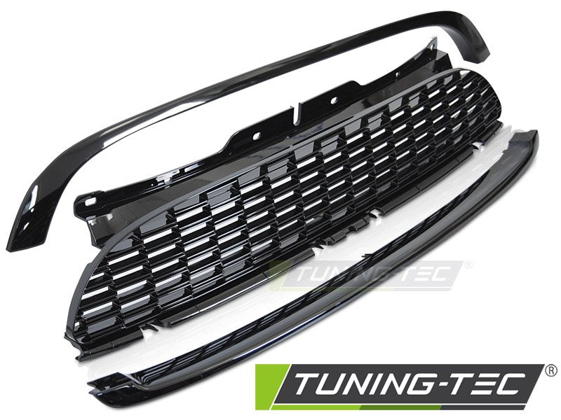 GRILA SPORT GLOSSY BLACK JWC STYLE pentru MINI COOPER 06-09 R56/57/55 - GRMC06