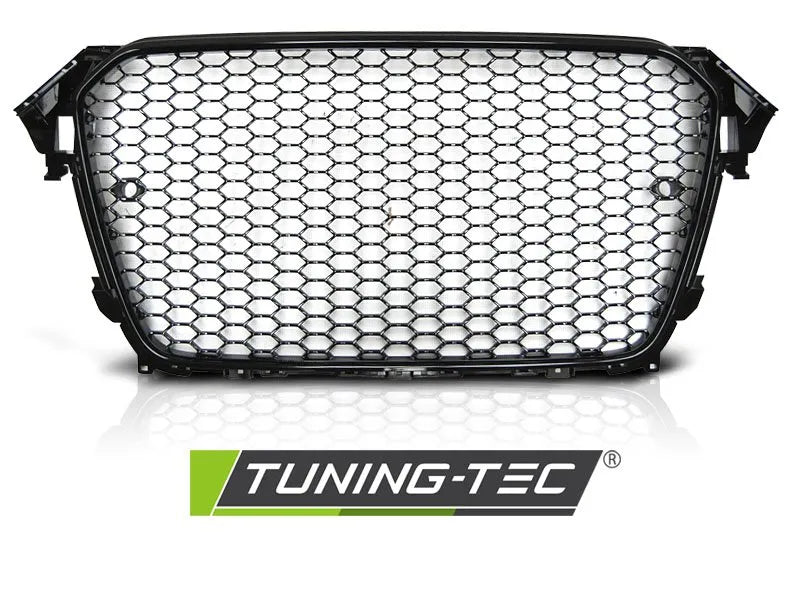 GRILA SPORT GLOSSY FRAME BLACK PDC Tuning-Tec pentru AUDI A4 B8 11-15 - GRAU72