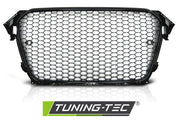 GRILA SPORT GLOSSY FRAME BLACK PDC Tuning-Tec pentru AUDI A4 B8 11-15 - GRAU72