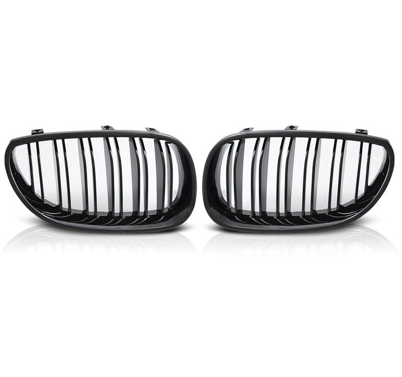 GRILE SPORT DOUBLE BAR NEGRU LUCIOS pentru BMW E60 / E61 03-10 - 5211074JOE