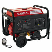 Generator De Curent pe Benzină ROGE 5500RC 5.5kW, AVR, Voltmetru, Iesire 12V, Consum de 3,57L/oră, Pornire Electrică