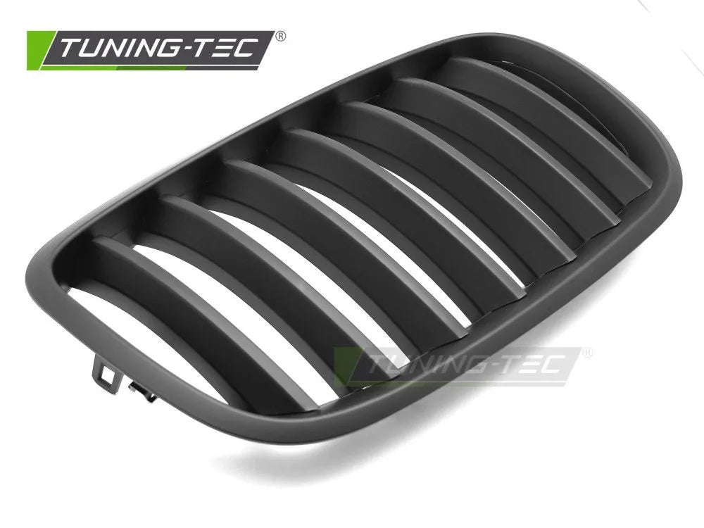 Griile MATT BLACK pentru BMW X5 E70 07-13 / X6 E71 08-14 - GRBMO7