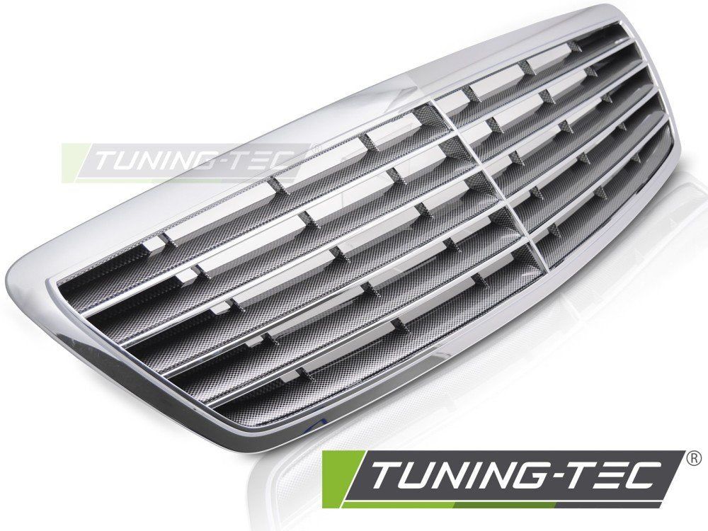 Grila CHROME-CARBON LOOK pentru MERCEDES S-CLASS W220 02-05 - GRME61