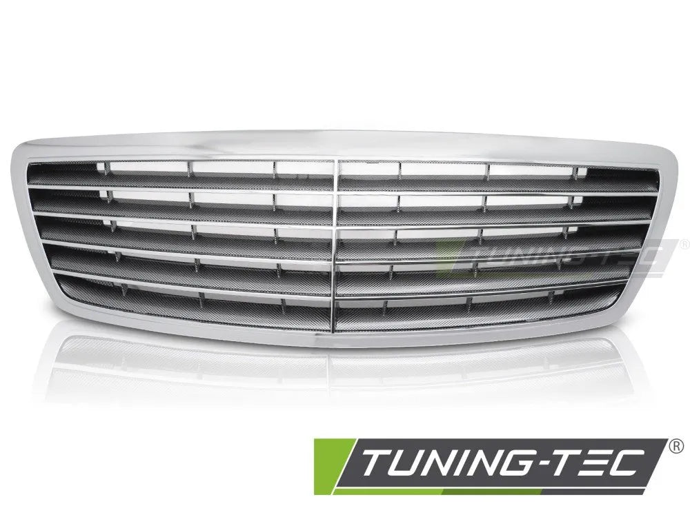 Grila CHROME-CARBON LOOK pentru MERCEDES S-CLASS W220 02-05 - GRME61